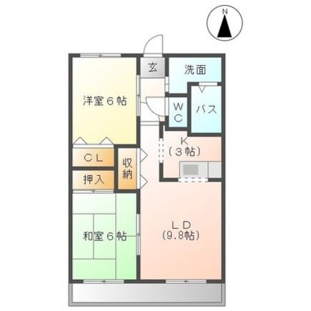 エグザの物件間取画像